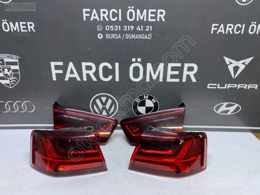 AUDİ A6 2014- SAĞ-SOL İÇ DIŞ KOMPLE STOP ORJİNAL HATASIZ