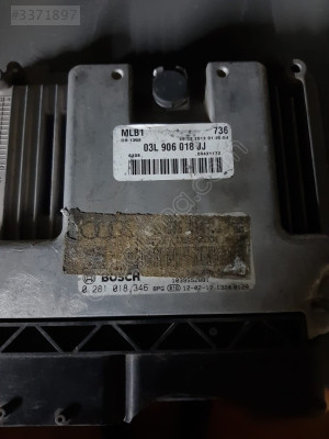 03L906018JJ-0281018346- AUDİ A4 MOTOR BEYNİ