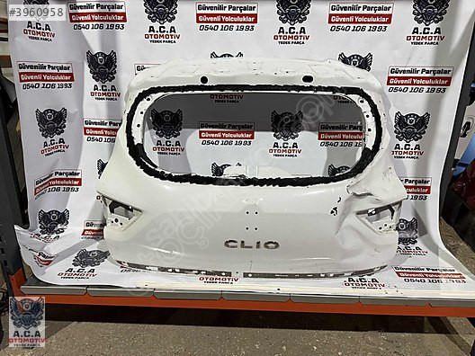 RENAULT CLİO 4 ARKA BAGAJ KAPAĞI ÇIKMA RENO CLİO 4 ORJİNAL TEMİZ