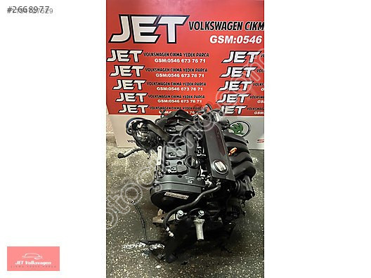 BLR KODLU 2.0 FSİ PASSAT MOTOR 2004-2008 ÇIKMA KOMPLE ENGİNE