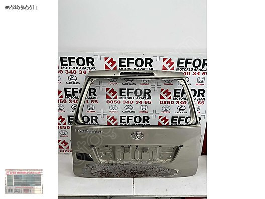 TOYOTA LANDCRUISER BAGAJ KAPAĞI ÇIKMA ORJİNAL YEDEK PARÇA