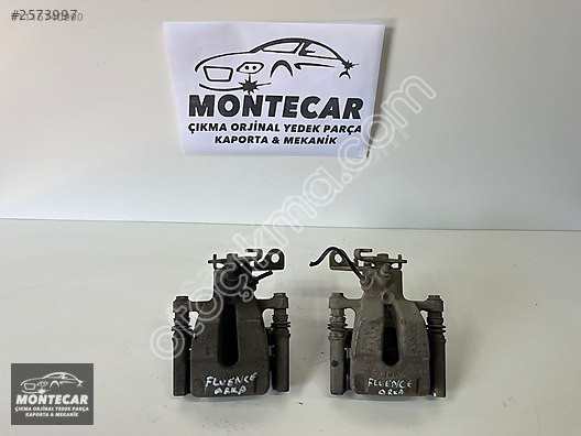 RENAULT FLUENCE ARKA FREN MERKEZİ SAĞ SOL HATASIZ MONTECAR