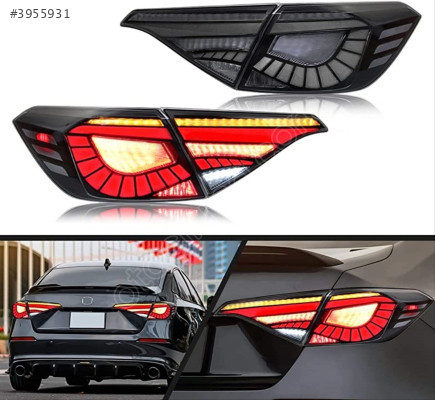 CIVIC FE1 2022+ UYUMLU DRAGON LED STOP - SMOKE