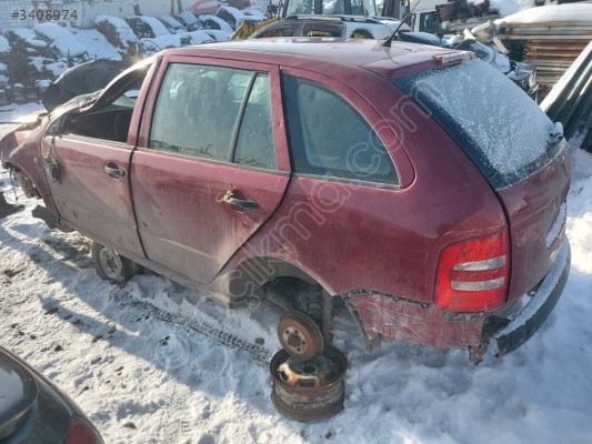 SKODA FABİA ÇIKMA SOL ARKA DOLU KAPI