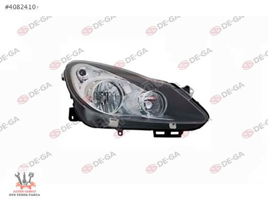 OPEL CORSA-D SAĞ FAR (KROM) 2006-2010