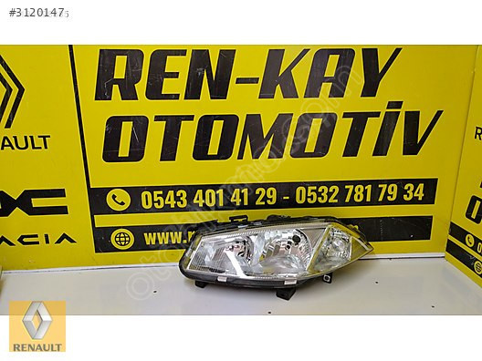 RENAULT MEGAN 2 SOL FAR SIFIR RENKAY OTO
