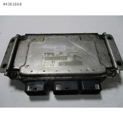 Peugeot 206 1.6 Motor Beyni 0261207477 9643218980 ME7.4.4