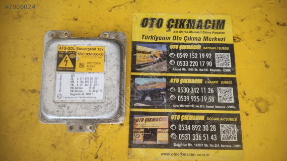 8708826 A1648205326 A2114420103 MERCEDES E SERİSİ W211 FAR BEYNİ
