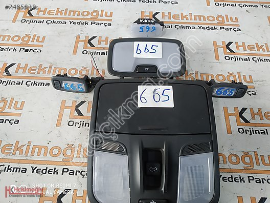 HYUNDAİ KONA TAVAN DÜĞMELERİ 92810-F2000 92850- 19000
