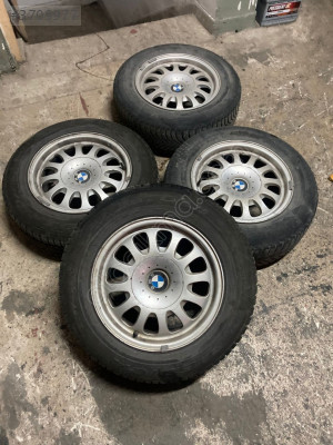 BMW E39 15 İNÇ ORJİNAL JANT LASTİK TAKIMI - ERCAN TİCARET