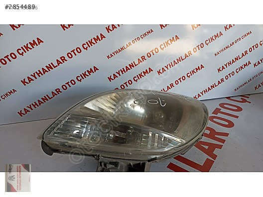 RENAULT KANGOO 2 SOL ÖN FAR KAYHANLAR OTO ÇIKMA 505 217 1791