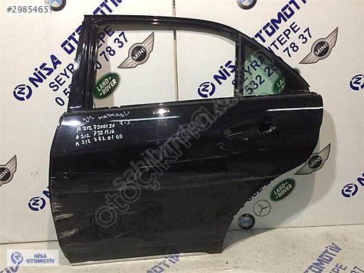 MERCEDES E SERİSİ W212 E180 MAKYAJLI SOL ARKA KAPI A2127300130