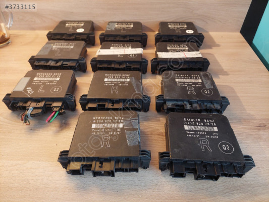 MERCEDES W202 W208 W210 KAPI KILIT MOTOR BEYIN KONTROL UNITESI