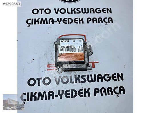 AUDİ A4 8D0959655K AİRBAG BEYNİ 8D0 959 655 K ORJİNAL ÇIKMA
