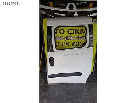 Fiat Doblo4 geniş aile sol sürgülü kapı sabit cam dolu 13.000 TL