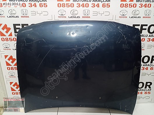 TOYOTA COROLLA MOTOR KAPUTU ÇIKMA ORİJİNAL PARÇA 1993-1998