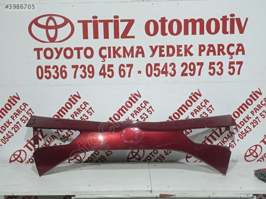 TOYOTA YARİS BAGAJ KAPLAMA