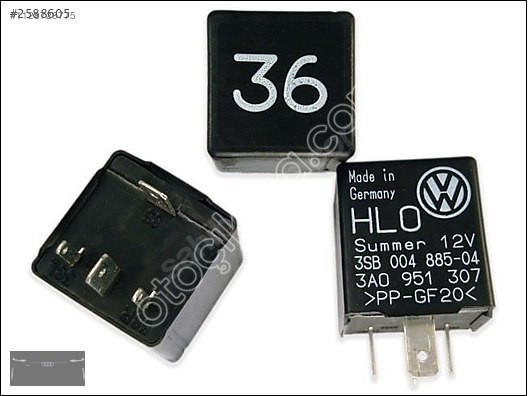 36 Röle modülü ÇIKMA vw audi seat skoda