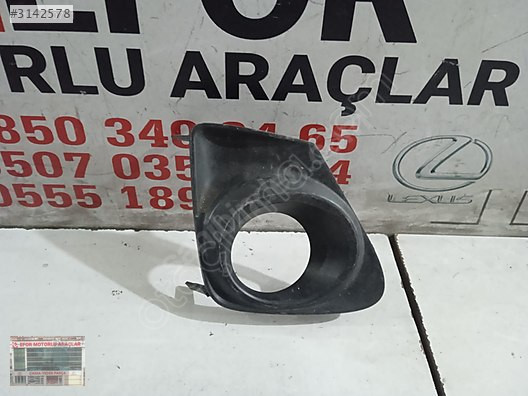 TOYOTA COROLLA SAĞ SİS ÇERÇEVESİ ÇIKMA ORİJİNAL PARÇA 2010-2012