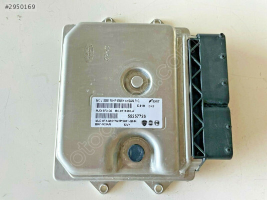 Fiat Fiorino Citroen Nemo Bipper Motor Beyni 55257726 MJD8F3.Q9