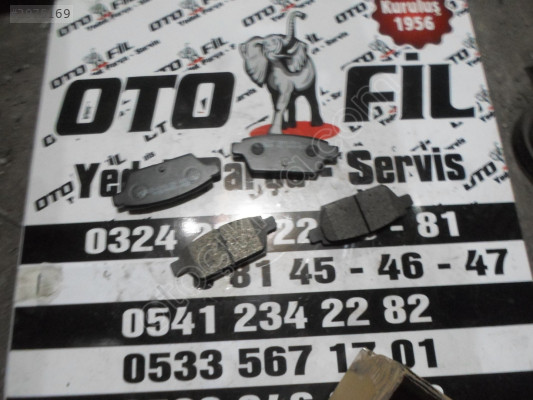 FORD  FUSİON 2006-11 ARKA BALATA  SIFIR BRAMAX