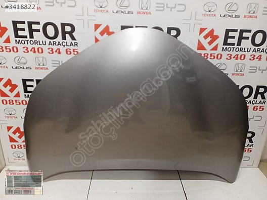 TOYOTA C-HR MOTOR KAPUTU ÇIKMA ORİJİNAL PARÇA 2016-2022