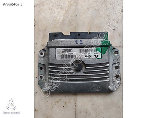 Renault Laguna Megane Motor Beyni 237100131R - 237108587R