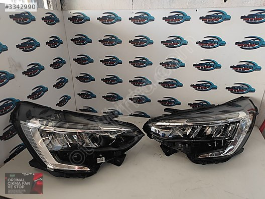 RENAULT CLİO 5 FAR LED'Lİ ÇIKMA ORJİNAL TEMİZ BİNBİR OTO FAR