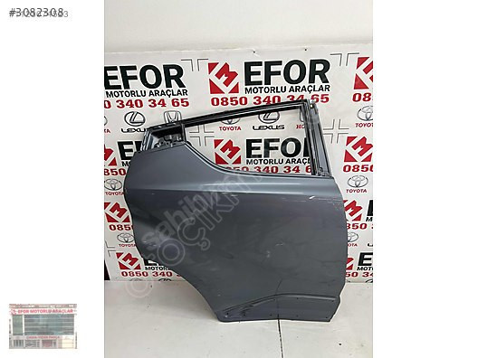 TOYOTA CHR SAĞ ARKA KAPI ORJİNAL YEDEK PARÇA 16-22 MODEL