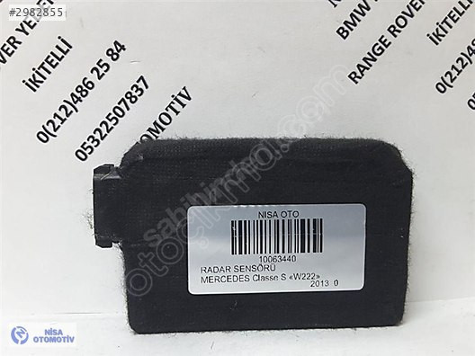 MERCEDES S SERİSİ W222 S63 KASA RADAR SENSÖRÜ ORJ ZB ZB A0009058