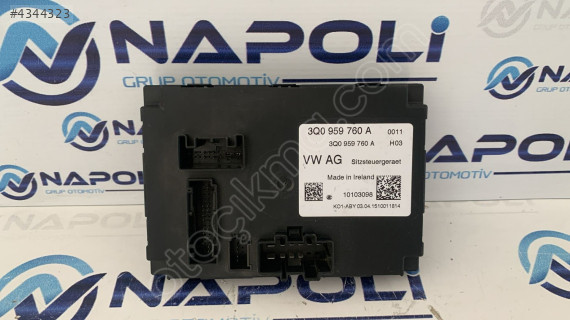 3Q0959760A PASSAT KOLTUK HAFIZA BEYNİ 2014/2023