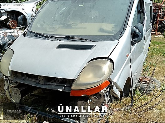 RENAULT TRAFİC KAPUT ve TÜM AKSAMLARI | ÜNALLAR OTO ÇIKMA |