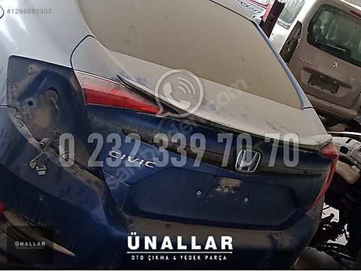 HONDA CİVİC BAGAJ KAPAĞI ve TÜM AKSAMLARI | ÜNALLAR OTO ÇIKMA |