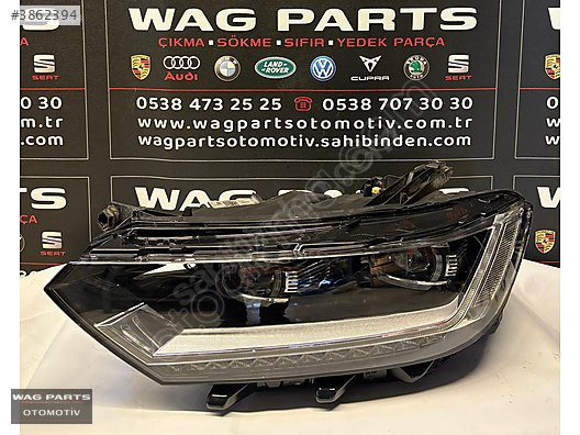 2015 - 2019 VW PASSAT SOL ÖN FAR 3G1941015