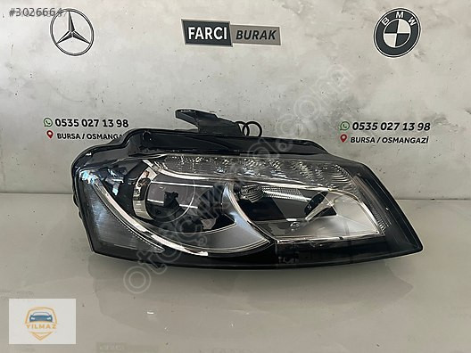 AUDİ A3 XENON SAĞ FAR ORJİNAL