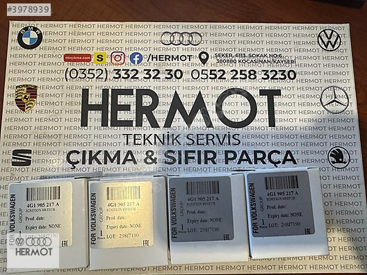 4G1905217A START STOP DÜĞMESİ AUDI A6-A7 11-18 İTHAL SIFIR