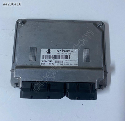 SKODA FABİA 1.4 MPİ MOTOR BEYNİ SIMOS3PA 5WP44193 06 047906033A