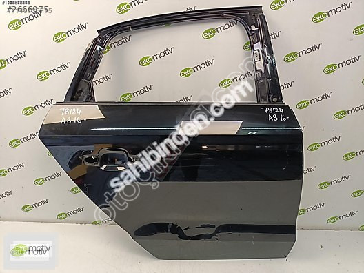 2015 - 2019 Audi A3 Sag Arka Kapı 8V5833052C