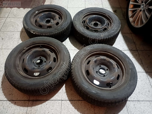 195/65/15 inc kışlık lastik jant takım 4 bijon