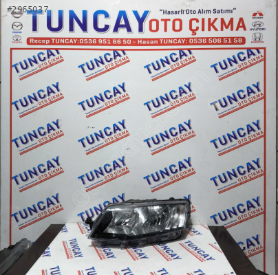 SKODA OCTAVİA SOL FAR 2013-2017 ÇIKMA YEDEK PARÇA