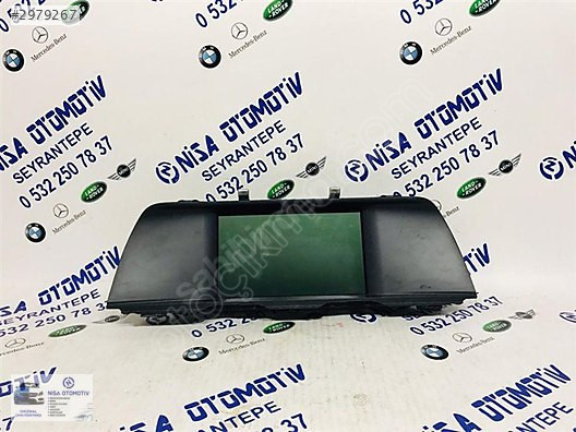 BMW 5 SERİSİ F10 KASA MERKEZİ BİLGİ EKRANI ORJ ÇIKMA 65509241825