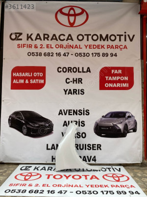 2024-2025 TOYOTA C-HR ÇIKMA ORJİNAL SAĞ ÖN ÇAMURLUK
