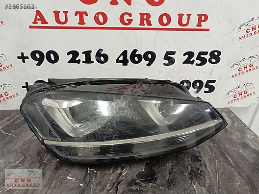 Volkswagen Golf7 sağ ön far u led