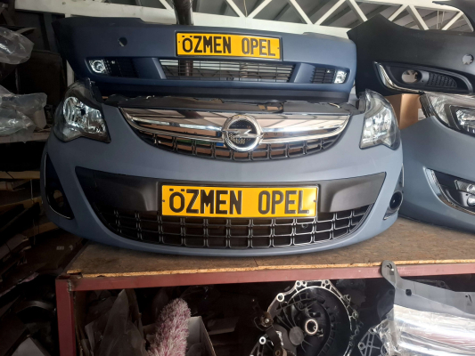 ÖZMEN OPEL CORSA D MAKYAJLI ÖN TAMPON SAĞ SOL FAR PANJUR IZGARA