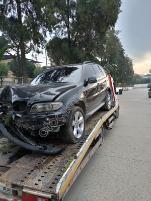 BMW X5 sağ ön arka kapı çıkma orijinal hatasız siyah renk
