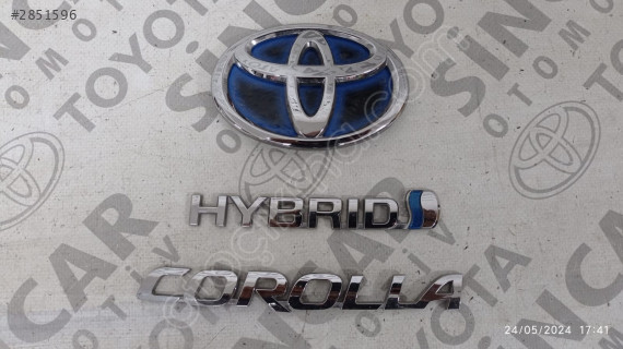 TOYOTA COROLLA 2019 2024 HYBRİD ARKA ARMA ÇIKMA ORJİNAL