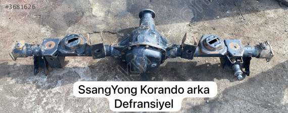 SSANGYONG KORANDO ARKA DEFRANSİYEL  (XS2104S25)
