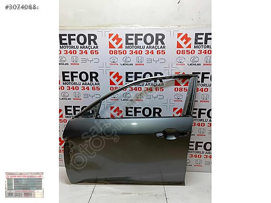 HONDA CİVİC SOL ÖN KAPI ÇIKMA ORJİNAL YEDEK PARÇA 16-21