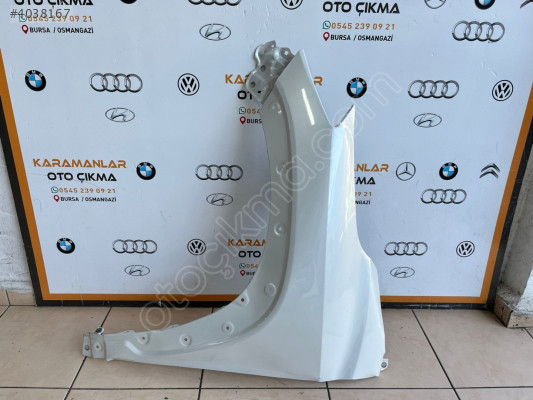 TOYOTA COROLLA SOL ÖN ÇAMURLUK ORJİNAL SEDEF BEYAZ