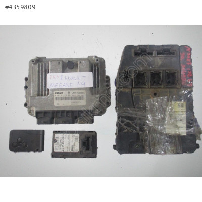 0281011275 8200305678 Renault Megane Motor Beyni Komple Seti
